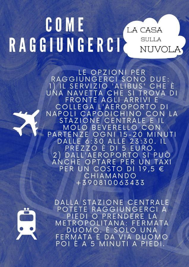 La Casa Sulla Nuvola Duomo Centro Storico Di Napoli Apartamento Exterior foto